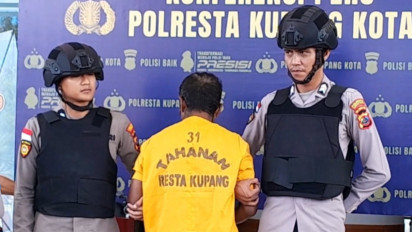 Pelaku Pembunuhan dan Perampokan Pedagang di Kupang Dibekuk Polisi