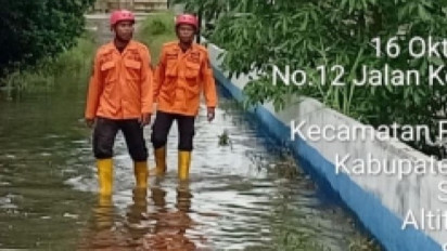 Pusdalops Catat 3.304 Jiwa Terdampak Banjir di Kabupaten Deliserdang