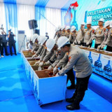 Kapolri Resmikan 32 SPPG dan Groundbreaking 27 SPPG Polri di Jawa Tengah