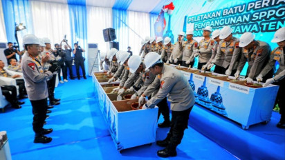 Kapolri Resmikan 32 SPPG dan Groundbreaking 27 SPPG Polri di Jawa Tengah