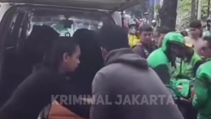 Pengemudi Ojol Jadi Korban Penusukan OTK di Kebayoran Baru, Polisi Ungkap Faktanya