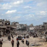 AS Bantah Laporan yang Menyatakan Akan Membangun Pangkalan Militer di Gaza