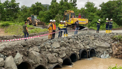 PT Amman Mineral Jadi Penopang Pemulihan Infrastruktur Publik di Pulau Sumbawa