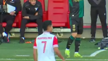 Debut Marselino Ferdinan di Trencin