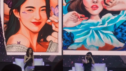 Perdana Gelar Fanmeeting di Jakarta, Han So Hee Disambut Antusias Hingga Menangis Terharu