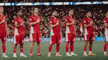 Calvin Verdonk dan pemain Timnas Indonesia