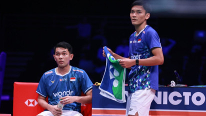 Fajar/Fikri Terang-terangan Akui Tak Puas dengan Penampilan di Final Denmark Open 2025