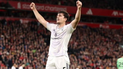 Harry Maguire Minta Man United Tak Terlena Usai Menang di Markas Liverpool: Ini Cuma Tiga Poin Biasa