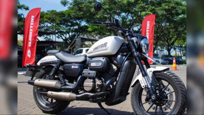 Siap-siap Ganteng Maksimal, QJMotor SRV 250 Cruiser Matic Bikin Bikers Jatuh Cinta