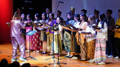 Lagu Permainan Anak Asal Palembang Hidupkan Festival Indonesia 2025 di Melbourne