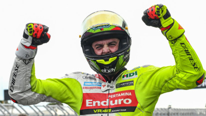 Raih Podium di MotoGP Australia 2025 dalam Kondisi Demam, Fabio Di Giannantonio Sebut Dirinya Merasa Seperti...