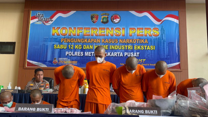 Bongkar Pabrik Ekstasi di Jakbar, Polisi Tangkap Tujuh Orang, Berawal dari Penangkapan IS