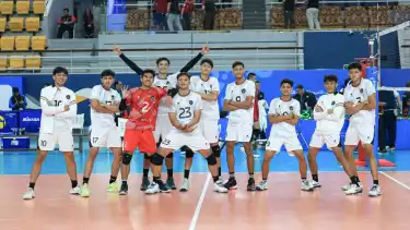 Timnas Voli Indonesia U-18 di Asian Youth Games 2025