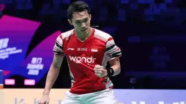 Tunggal putra Indonesia Jonatan Christie