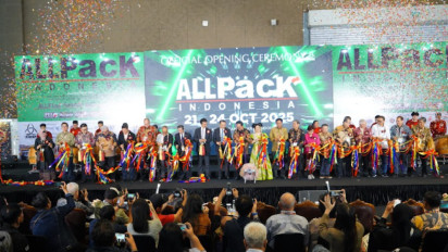 30 Negara Ramaikan Allpack Indonesia 2025, Jadi Ruang Kemitraan Strategis Pelaku Industri Lintas Sektor