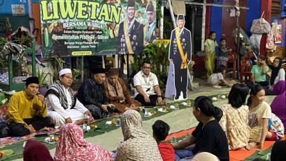 Syukuran Satu Tahun Prabowo–Gibran, KNPS Indonesia dan Warga Gelar Liwetan Kebersamaan