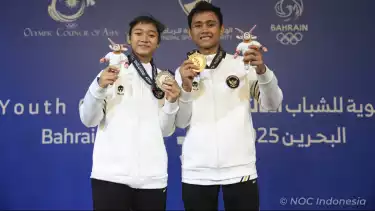 Atlet Pencak Silat Indonesia Raih Medali di Asian Youth Games 2025.