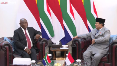 Di Jamuan Makan Siang Kenegaraan, Prabowo Puji Perjuangan Ramaphosa dan Tegaskan Afrika Selatan Mitra Strategis Indonesia
