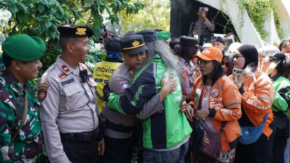 Polda Jateng Sampaikan Apresiasi pada Masyarakat Terkait Unjuk Rasa Damai Satu Tahun Pemerintahan Prabowo-Gibran