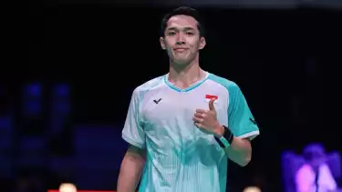 Tunggal putra Indonesia Jonatan Christie