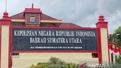 Polda Sumut Lakukan Patsus pada Polisi Terlibat 1 kg Sabu-sabu