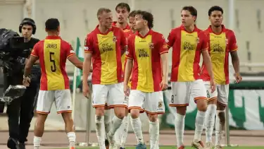 Pemain Timnas Indonesia Dean James di Go Ahead Eagles