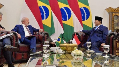 Prabowo Sambut Hangat Presiden Brazil Lula: Saya Mengagumi Kebijakan Anda, Pemimpin Penting dari Selatan
