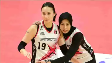 Megawati Hangestri dan Pyo Seung-ju