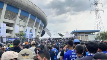 Para suporter Persib Bandung