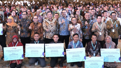 Wujudkan Pemerataan Kesejahteraan Rakyat, BRI Dukung Akad Massal KUR 800.000 Debitur dan Peluncuran Kredit Program Perumahan