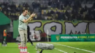 Pelatih PSIM Yogyakarta Jean-Paul van Gastel