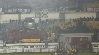 Suporter di Laga Persib Bandung Vs Selangor FC