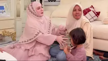 Momen Melda Safitri dapat modal usaha dari Shella Saukia