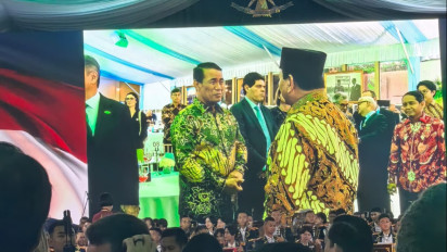 Presiden dan Mentan Amran Bincang Santai di Sela Jamuan Makan Malam Bersama Presiden Brasil