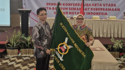 INI Jakarta Utara Kukuhan Ketua Pengurus Baru, Ini Komitmennya