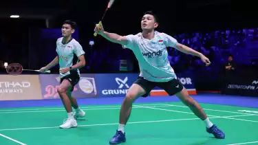 Fajar/Fikri ke semifinal French Open 2025