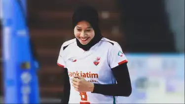 Megawati Hangestri di Bank Jatim