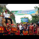 Semarak HUT RSU DR Soetomo ke 87, Gelar Funwalk Diiringi Reog Ponorogo