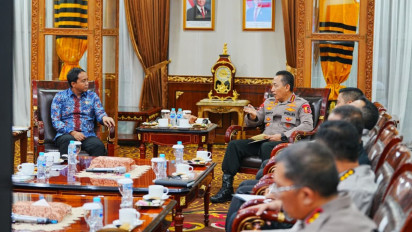 Gelar Audiensi dengan Menhut, Kapolri Pertegas Koordinasi untuk Hadapi Karhutla