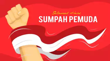 Ilustrasi Hari Sumpah Pemuda 2025