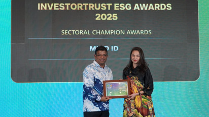 Berkat Efisiensi Energi dan Komitmen Keberlanjutan, MIND ID Raih Penghargaan ESG