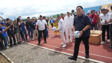 Buka Liga 4 Jawa Barat, Erick Thohir Apresiasi KDM Atas Komitmen Sepak Bola Daerah