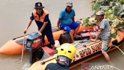 Tim SAR Hentikan Pencarian Korban yang Tenggelam di Sungai Komering