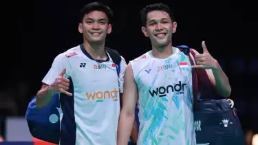 Fajar/Fikri kembali takluk dari ganda Korea Selatan, Kim/Seo di Final French Open 2025.