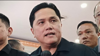 Momen Erick Thohir Tolak Ladeni Pertanyaan Wartawan usai Dewa United Gagal Kalahkan 10 Pemain Phnom Penh Crown di AFC Challenge League