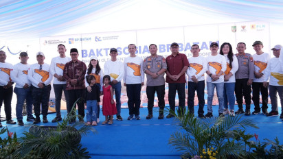 Peringati HUT ke-54 Tahun, BP Batam Gelar Bakti Sosial di Tanjung Banon dan Pulau Rempang