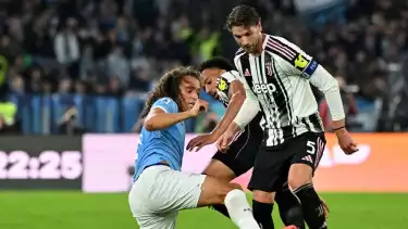 Manuel Locatelli di laga Juventus melawan Lazio