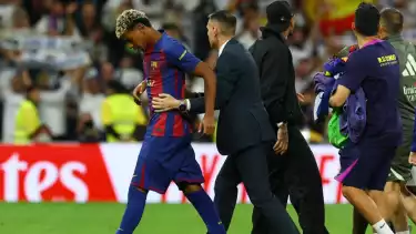 Lamine Yamal seusai laga Barcelona kontra Real Madrid