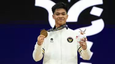 Muhamad Rijal Sumbang emas kedua Asian Youth Games untuk Indonesia