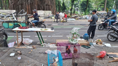 Pasar Burung Barito Digusur, Pedagang Ngamuk: Gubernur Pramono Jahat, Kau Kejam Sekali!